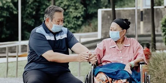 Suhu Tubuh Sempat Tinggi, Begini Kondisi Terkini Ani Yudhoyono