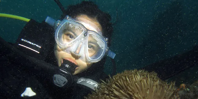 Suka Olahraga Ekstrem, Chacha Frederica Ikuti Jejak Ayahnya