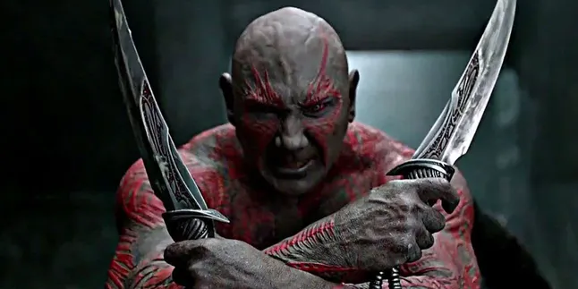 Sukses di 'GUARDIANS OF GALAXY, Dave Bautista Ogah Main Film Aksi