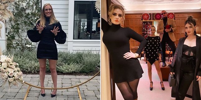 Success in Losing More than 45 Kg, Adele Still Shocked When in Front of the Mirror