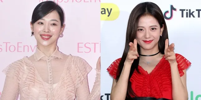 Sulli dan Jisoo BLACKPINK Pakai Busana Mirip, Siapa yang Lebih Kece?