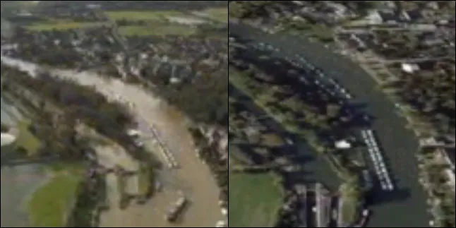 Sungai Thames Dilanda Banjir Mengerikan!