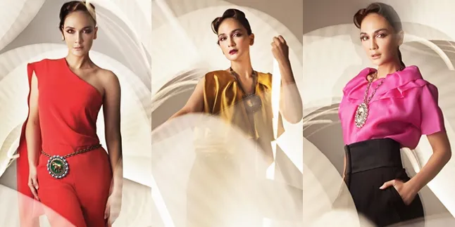 Pemotretan Terbaru Luna Maya, Epic Banget Bergaya Fierce nan Futuristik