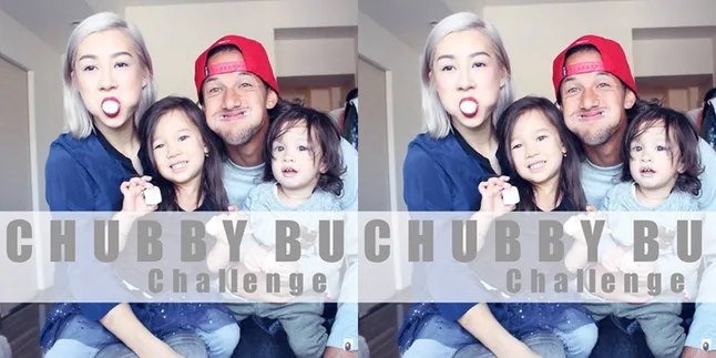 Super Cute, Chubby Bunny Challenge Ala Keluarga Irfan Bachdim