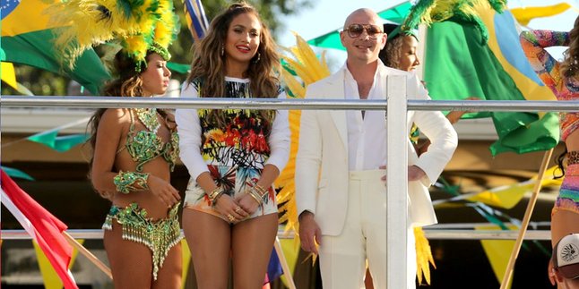 Super Seksi, Jennifer Lopez Meriahkan Piala Dunia Brasil 2014