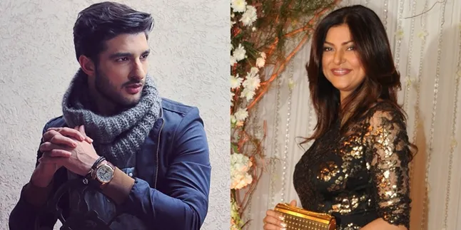 Sushmita Sen Pacaran Dengan Model Ganteng Berusia 15 Tahun Lebih Muda?