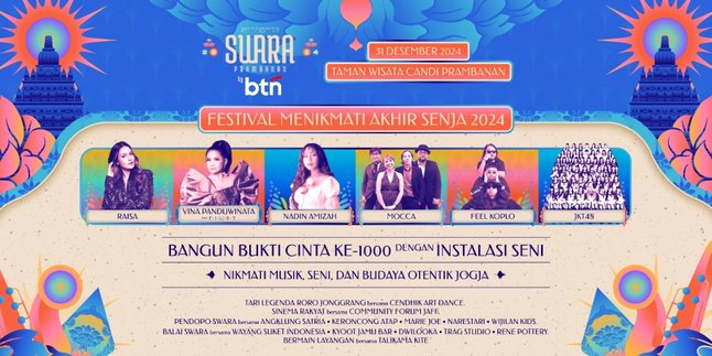 Swara Prambanan 2024 Presents a Special New Year Festival in Jogja, Featuring Raisa and JKT48