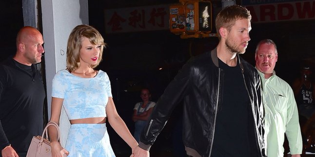 Sweet, Taylor Swift Nyatakan Cinta Buat Calvin Harris di Panggung