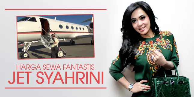 Syahrini Gemar Naik Jet Pribadi, Berapa Sih Harga Sewanya?