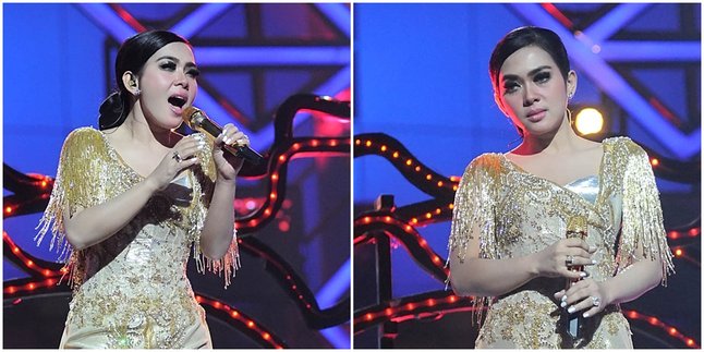 Syahrini Kenakan Kebaya Transparan di AMI Awards 2014