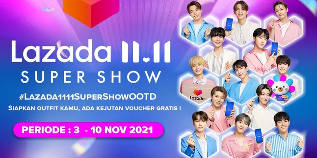 Syarat dan Ketentuan #Lazada1111SuperShowOOTD