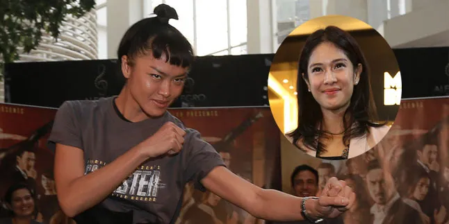 Syuting Bareng, Dian Sastro Tendang Kelly Tandiono Syuting Bareng, Dian Sastro Tendang Kelly Tandiono