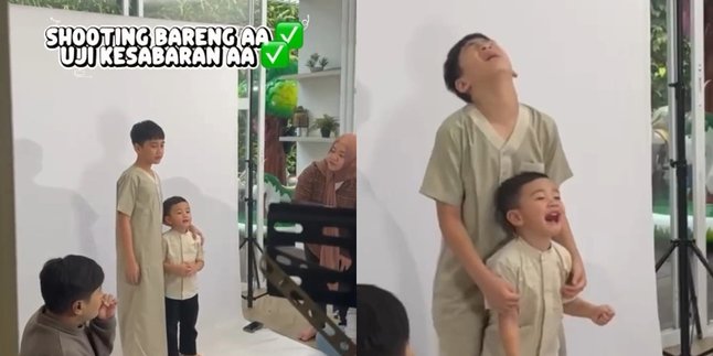 Shooting Together, Rayyanza's Quirky Behavior that Tested Rafathar's Patience