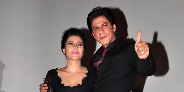 Syuting Bareng SRK, Kajol Tak Bisa Sembunyikan Kebahagiaannya