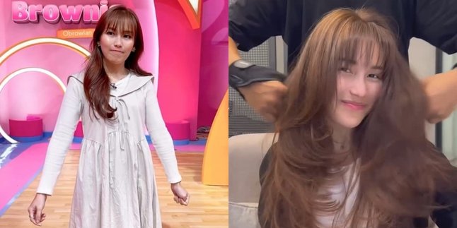 New Year, New Color, Here Are 7 Portraits of Ayu Ting Ting's Appearance After Changing Her Hairstyle