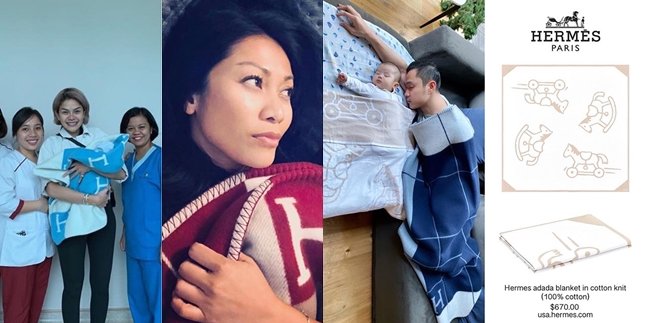The Richness is Extraordinary, These Celebrities Choose Super Expensive Hermes Blankets to Warm Their Bodies