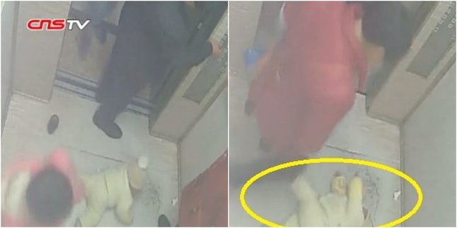 Tak Bertanggung Jawab, Ibu Ini Tinggalkan Bayi Sendirian Di Lift