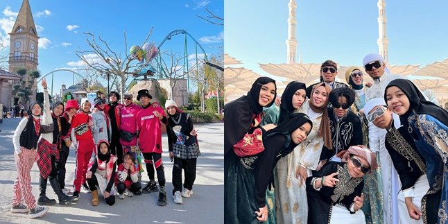 Not Visiting Grandchild, Here are 7 Photos of Gen Halilintar Family Abroad - Enjoying Vacation in Various Countries