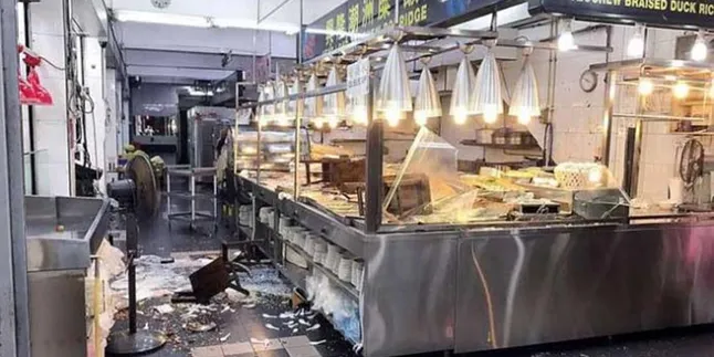 Tak Kuat Bayar Makan, Empat Pemuda Luluh Lantakkan Warung Bubur