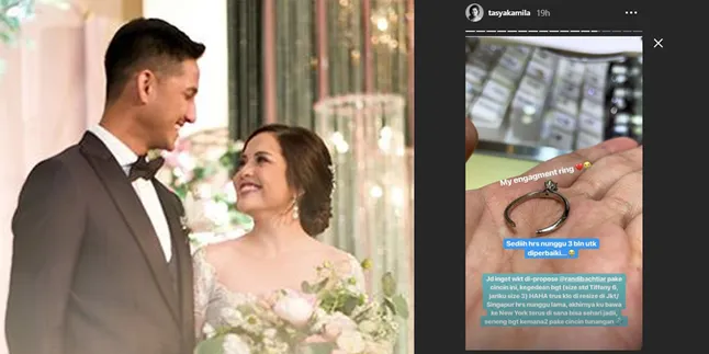 Tak Kunjung Lepas, Tasya Kamila Terpaksa Potong Cincin Pernikahannya