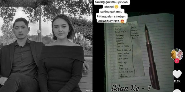 Not Wanting to Miss Out, This Mother Is Determined to Record All the Advertisements in the 'IKATAN CINTA' Soap Opera