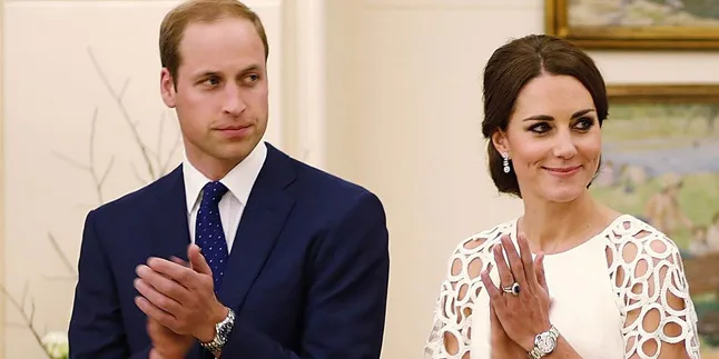 Tak Memakai Cincin Pernikahan, Ini Alasan Pangeran William