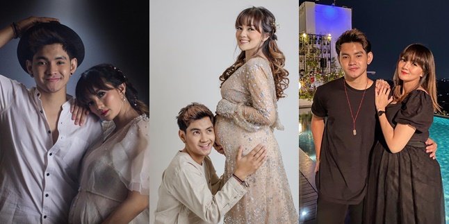 Can't Wait for Second Child, Here are 8 Heartwarming Moments of Aditya Suryo and His Pregnant Wife's Small Family