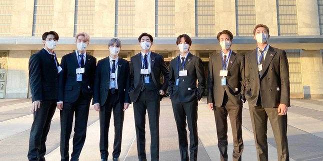 Looking Cool, BTS Suit Set During Speech at the UN Turns Out to be Recycled Fashion