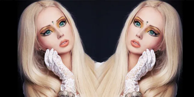 Tampak Ramping, Ternyata Valeria Lukyanova Pakai Photoshop Tampak Ramping, Ternyata Valeria Lukyanova Pakai Photoshop