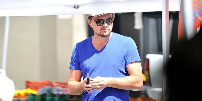 Tampil Begini, Leonardo DiCaprio Nyaris Tak Dikenali Tampil Begini, Leonardo DiCaprio Nyaris Tak Dikenali