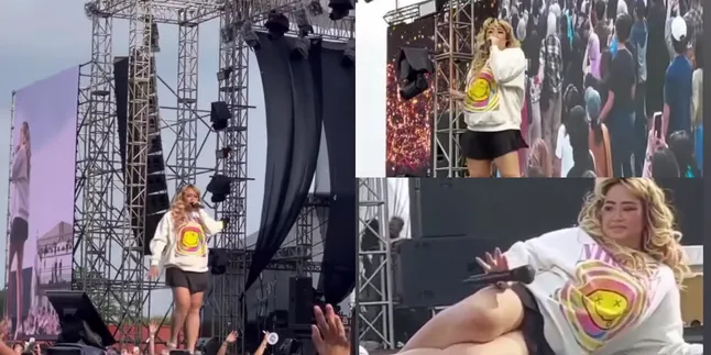 Tampil di Atas Panggung, Ini 8 Potret Pinkan Mambo yang Jadi Sorotan Saking Energiknya - dari Tiduran sampai Goyang Heboh