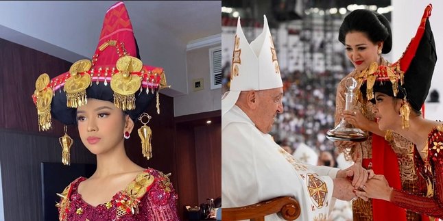 Appearing at the Grand Mass, Lyodra Receives Blessing from Pope Francis: A Figure Who Always Defends the Hurt and Calls for Peace