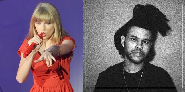 Tampil di New Jersey, Taylor Swift Peluk Manja The Weeknd