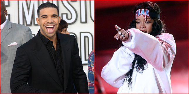 Tampil di Panggung, Drake Anggap Rihanna Sebagai Iblis?