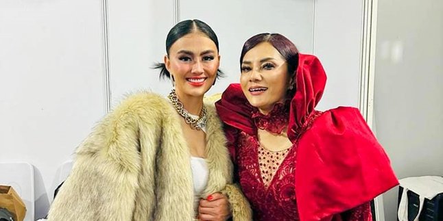 Glamorous Appearance with Paris Designer Outfits at the 29th Anniversary Celebration of Indosiar, Singer Neta Gabrynev Turns Out to be a Big Fan of Agnez Mo