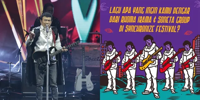 Tampil Lagi di Synchronize Fest 2018, Rhoma Irama Bikin Penasaran & Main Teka - Teki Tampil Lagi di Synchronize Fest 2018, Rhoma Irama Bikin Penasaran & Main Teka - Teki