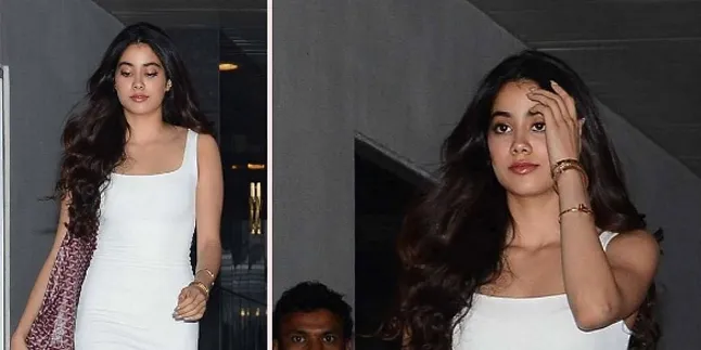Tampil Polos, Jhanvi Kapoor Putri Sridevi Cantik Alami Tampil Polos, Jhanvi Kapoor Putri Sridevi Cantik Alami