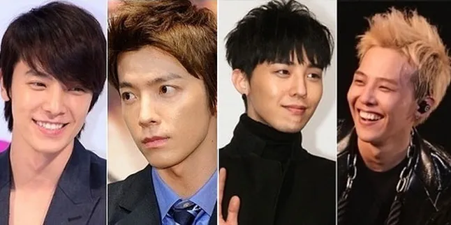 Tampilan Member Boyband K-Pop Saat Berponi dan Tidak!