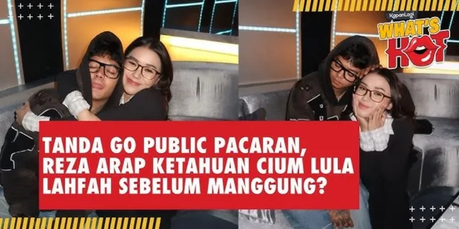 Signs of Going Public in Their Relationship, Reza Arap Caught Kissing Lula Lahfah Before Performing?
