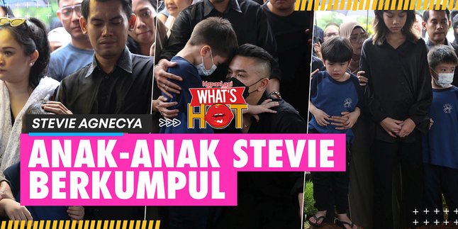 Tangisan Anak-Anak Stevie Agnecya Di Atas Makam, Anggi Pratama: Minta Doanya Ya