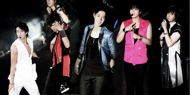 Tanpa Kim Hyun Joong, SS501 Rayakan Ultah ke-8