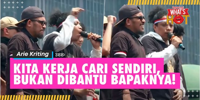 Uncensored! The Speech of Arie Kriting, Abdur Arsyad, and Bintang Emon in Front of the DPR Building