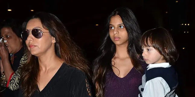 Tanpa SRK, Gauri Ajak AbRam dan Suhana Liburan di Tempat Rahasia