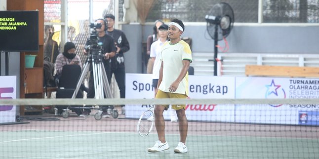 Tanta Ginting Defeats Judika in TOSI 2 Tennis, Even Though He Hasn't Eaten Since Morning