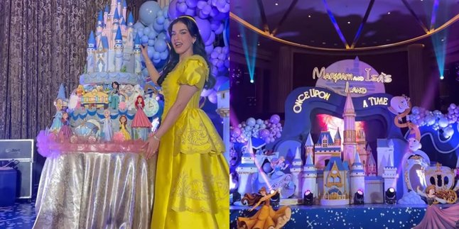 Tasya Farasya Becomes Princess Belle at Her Disney-Themed Child's Birthday Party