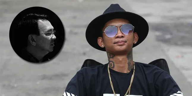 Tato Gambar Wajah Ahok di Tangan, Young Lex Serukan Persatuan