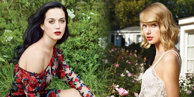 Taylor Swift & Katy Perry 'Kembaran' Jaket di Hari Yang Sama Taylor Swift & Katy Perry 'Kembaran' Jaket di Hari Yang Sama