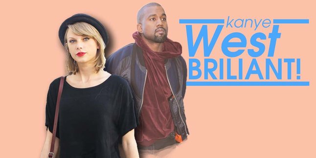 Taylor Swift: Kanye Punya Ide Cemerlang!