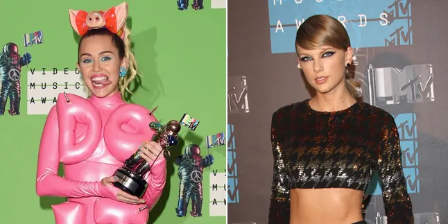 Taylor Swift Punya 'Geng' Supermodel, Miley Cyrus: Aku Sih Ogah Taylor Swift Punya 'Geng' Supermodel, Miley Cyrus: Aku Sih Ogah