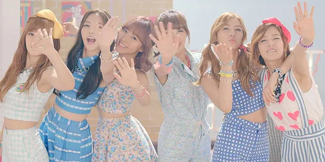 Teaser MV 'No No No', A Pink Tampil Cute dan Fresh